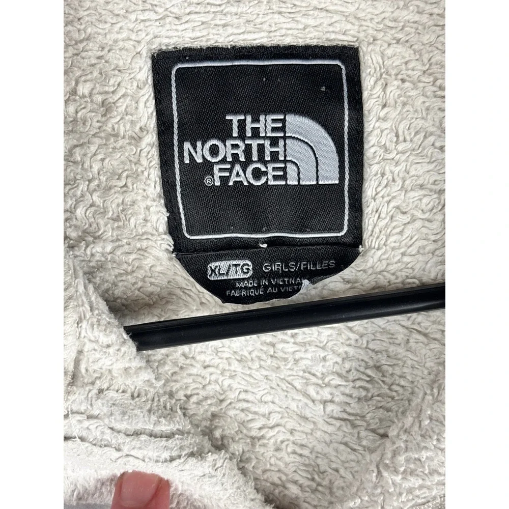The North Face Girls XL Sherpa Fleece Jacket Full Zip Gorpcore Outdoor‎ Hiking